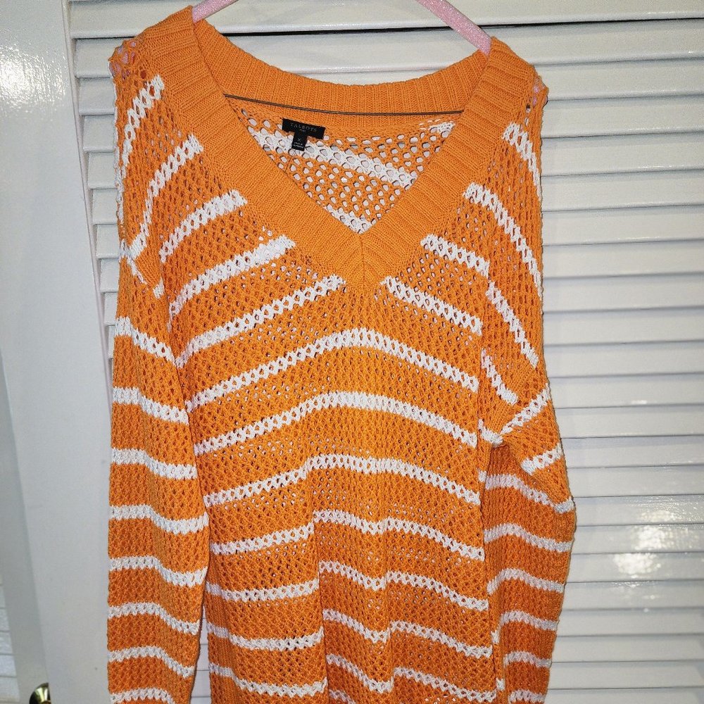 Orange sweater